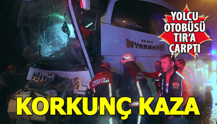 Bolu Dağı'nda korkunç kaza