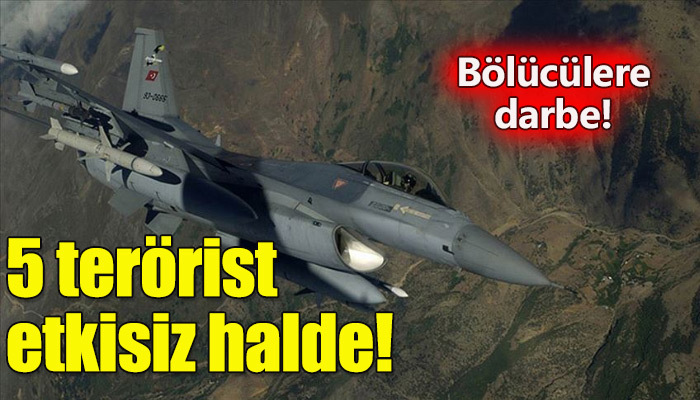 Bölücü terör örgütüne darbe!