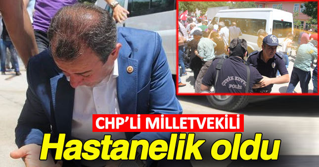 Bolu'daki 10. Yıl Marşı gerginliği CHP'li vekili hastanelik etti