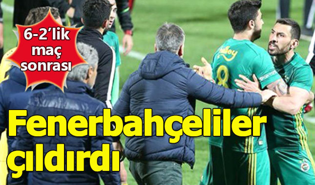 Boluspor antrenörü Fenerbahçeli futbolcuları çıldırttı