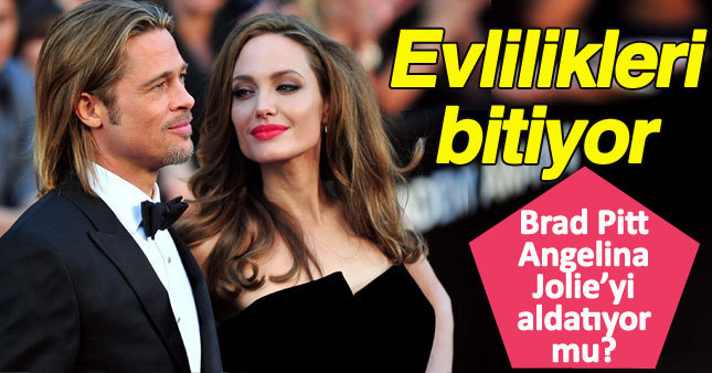 Brad Pitt ile Angelina Jolie ayrılığın eşiğinde