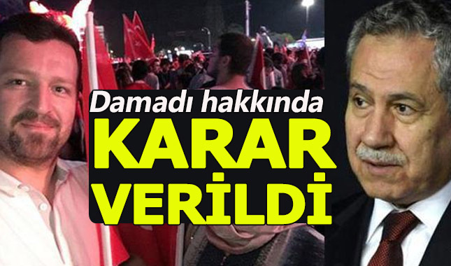 Bülent Arınç'ın damadı Ekrem Yeter'e tahliye kararı
