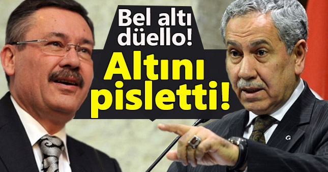Bülent Arınç'tan Melih Gökçek'e bel altı cevap