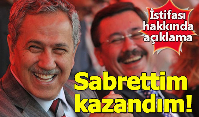 Bülent Arınç'tan Melih Gökçek'n istifası hakkında yorum