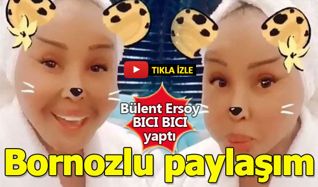 Bülent Ersoy'dan bornozlu paylaşım: Bıcı bıcı yaptım...