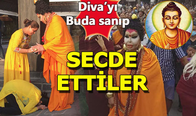 Bülent Ersoy'u buda sanıp önünde eğildiler