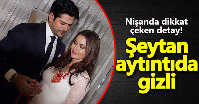 Burak Özçivit ve Fahriye Evcen nişanında dikkat çeken detay