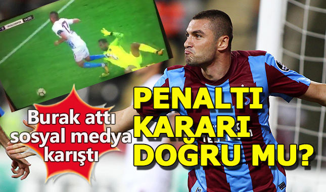 Burak Yılmaz kendini yere attı, sosyal medya karıştı