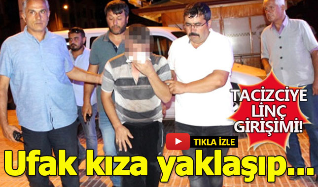 Burdur'da, çocuk tacizcisine linç girişimi!