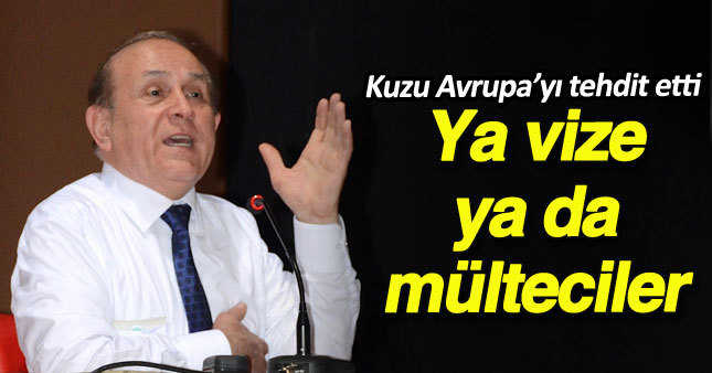 Burhan Kuzu'dan Avrupa'ya rest