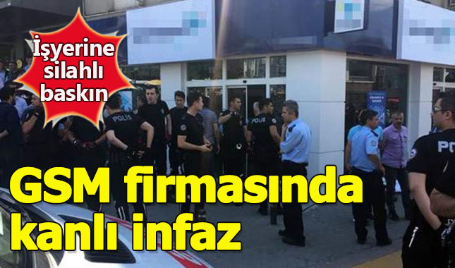 Bursa'da GSM firmasına saldırı 1 ölü 1 yaralı - Bursa haberleri