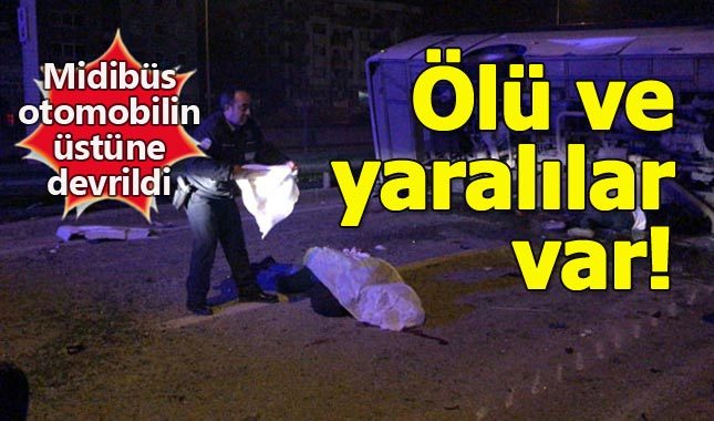Bursa'da tüyler ürperten kaza: Ölü ve yaralılar var