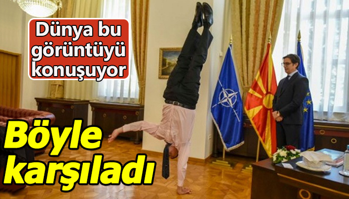 Büyükelçinin akrobatik yetenekleri