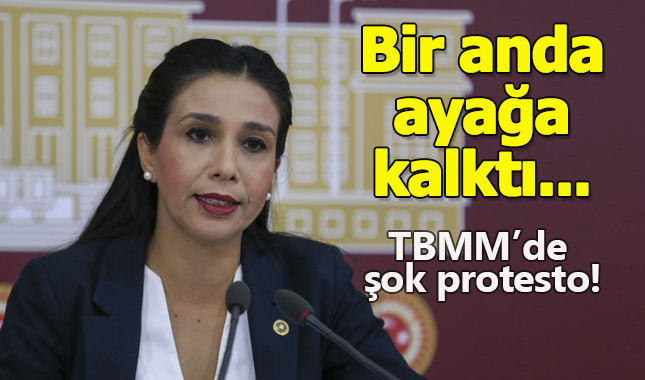 CHP İstanbul Milletvekili Gülay Yedekci, TBMM Başkanı'nı protesto ederek genel kurulu terk etti.