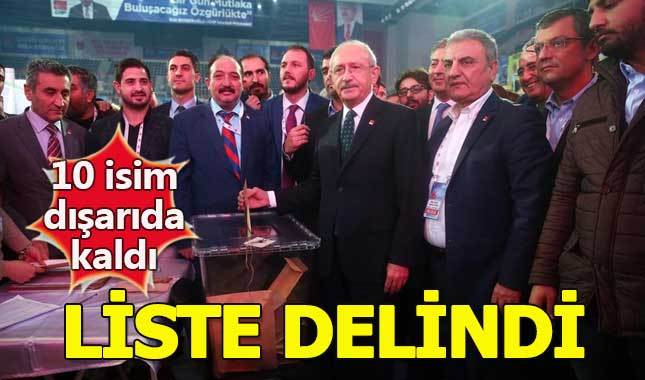 CHP Parti Meclisi üyeleri belli oldu