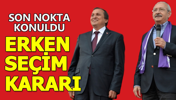 CHP erken seçim iddialarını yanıtladı