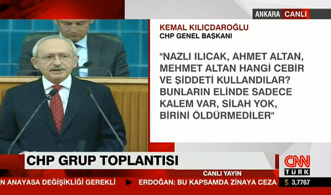 CHP lideri Kemal Kılıçdaroğlu meclis grup toplantısında konuşuyor | Canlı yayın