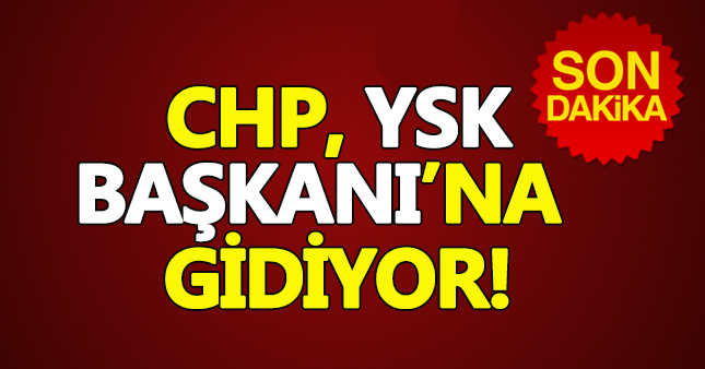 CHP, referandum iptali için YSK'ya gidiyor