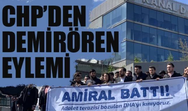 CHP'den Demirören Medya protestosu