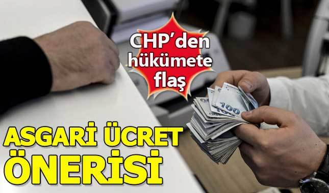 CHP'den hükümete asgari ücret önerisi