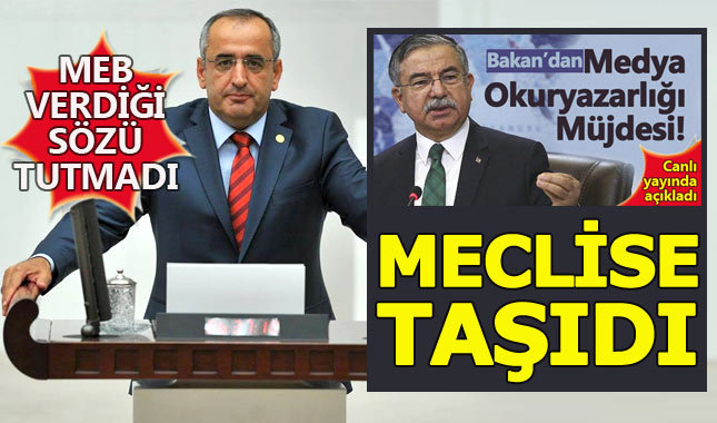CHP'li Akar, MEB'e medya okuryazarlığı dersi için verilen sözü sordu