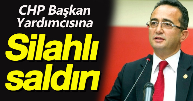 CHP'li Tezcan'a silahlı saldırı düzenlendi!
