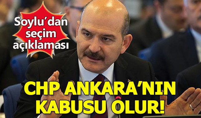 “CHP'li bir belediye Ankara için kabus olur”