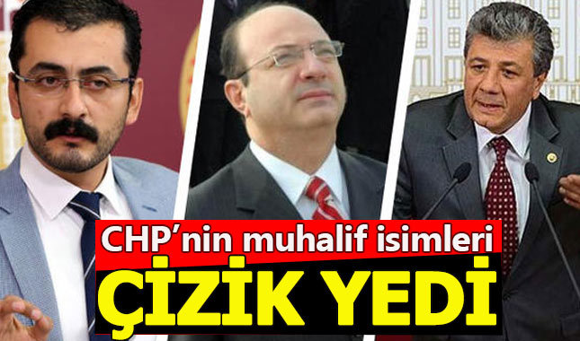 CHP'nin muhalif isimleri milletvekili listesinin dışında kaldı
