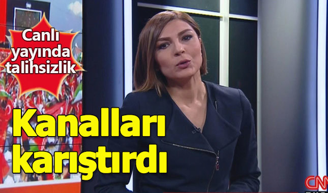 CNN Türk'ün yeni ismi Buket Güler'den talihsiz hata 