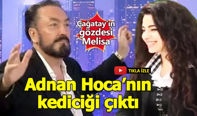 Çağatay Ulusoy'un gözdesi Melisa Aslı Pamuk, Adnan Oktar'ın kediciği çıktı