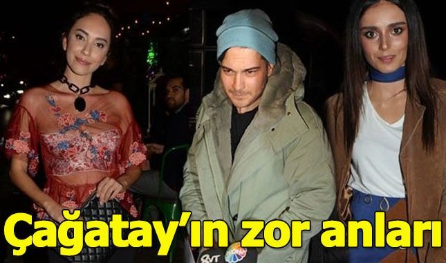 Çağatay'ın katıldığı partide zor anları!