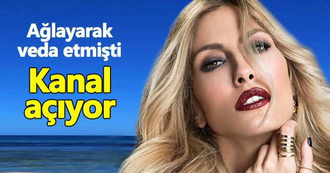 Çağla Şıkel kanal açıyor