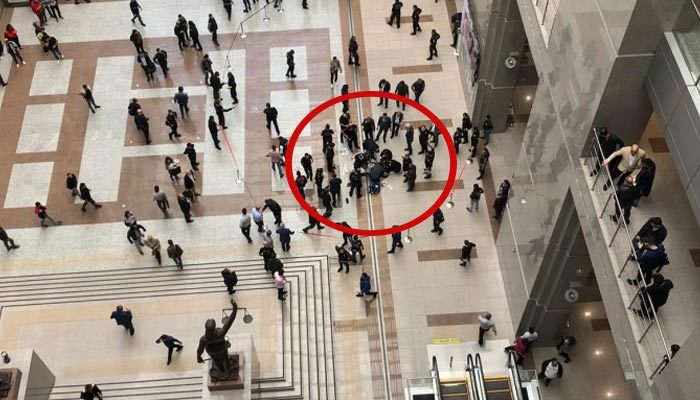 Çağlayan Adliyesi'nde intihar! 7'nci kattan atladı