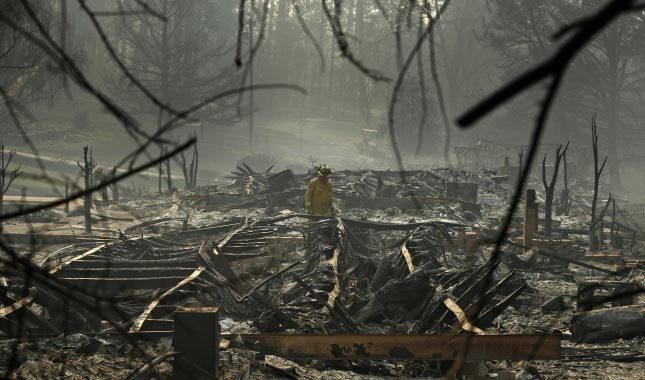 California'daki yangının bilançosu ağırlaşıyor
