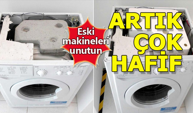 Çamaşır makinelerini hafifleten pratik çözüm