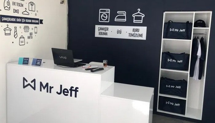 Çamaşır yıkayan ve ütü yapan mobil uygulama: Mr Jeff