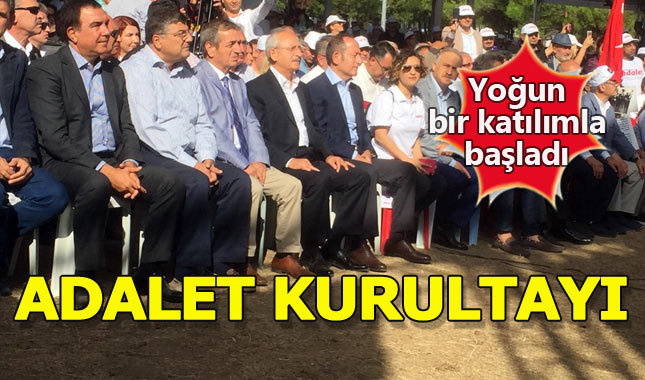 Çanakkale'de yapılan Adalet Kurultayı başladı