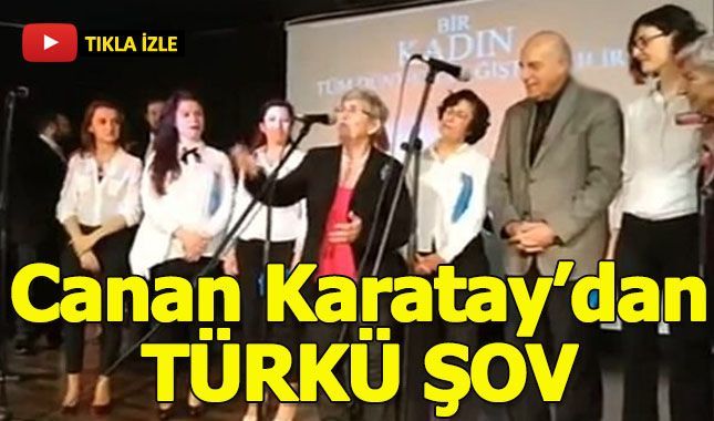 Canan Karatay'dan Türkü şov