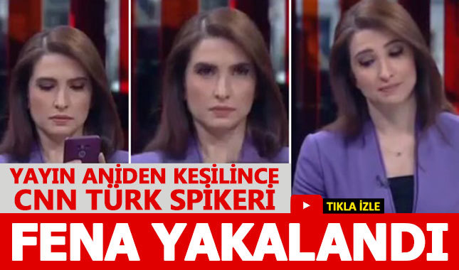 Canlı yayın aniden kesilince Başak Şengül fena yakalandı