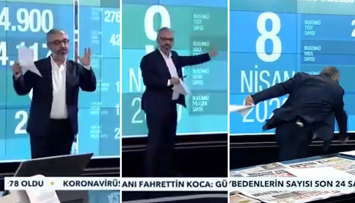 Canlı yayında başına gelmeyen kalmadı