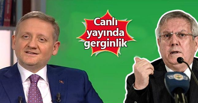 Canlı yayında ihale tartışması
