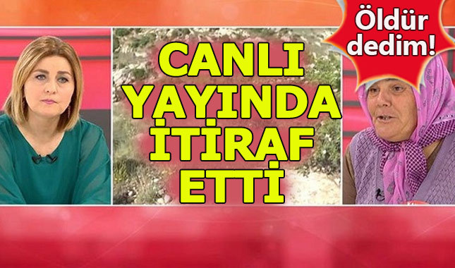 Canlı yayında kayıp kızına ağlayan annenin itirafı: 'Öldür dedim'