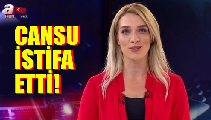 Cansu Canan Özgen'in Ahaber'den istifa etmesi