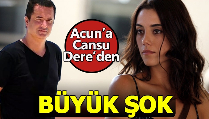 Cansu Dere'nin TV8 yayınlanacak dizi ile olan sözleşmesini bozması