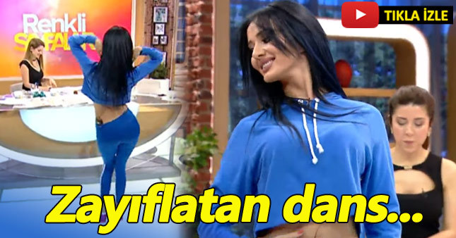 Cansu Taşkın'dan zayıflatan dans