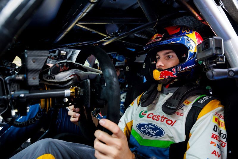 Castrol Ford Team Türkiye Pilotu Ali Türkkan WRC Aracını Test Eden İlk Türk Pilot Oldu