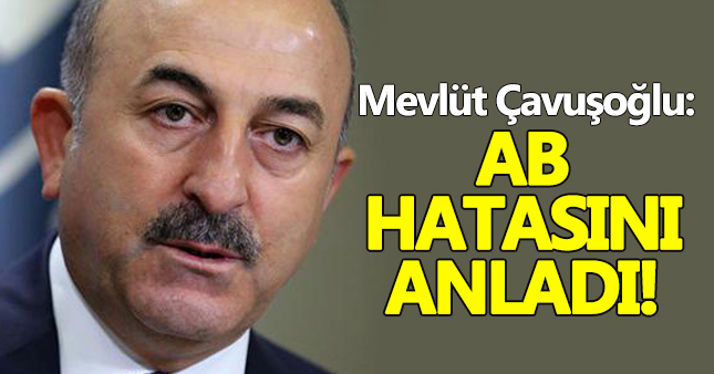 Çavuşoğlu: AB liderleri hata yaptıklarını anladı