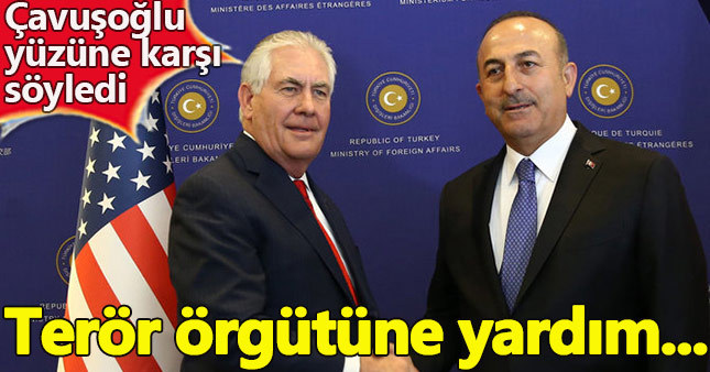 Çavuşoğlu ile Tillerson ortak basın toplantısı düzenledi