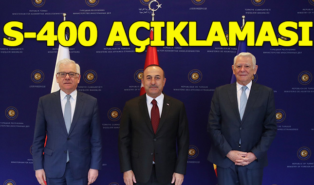 Çavuşoğlu'ndan S-400 açıklamaları