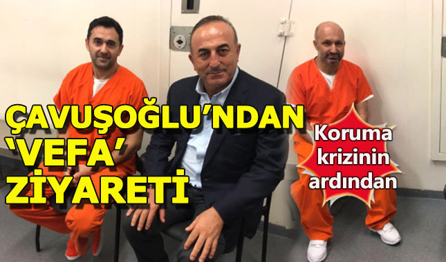 Çavuşoğlu'ndan 'vefa' ziyareti